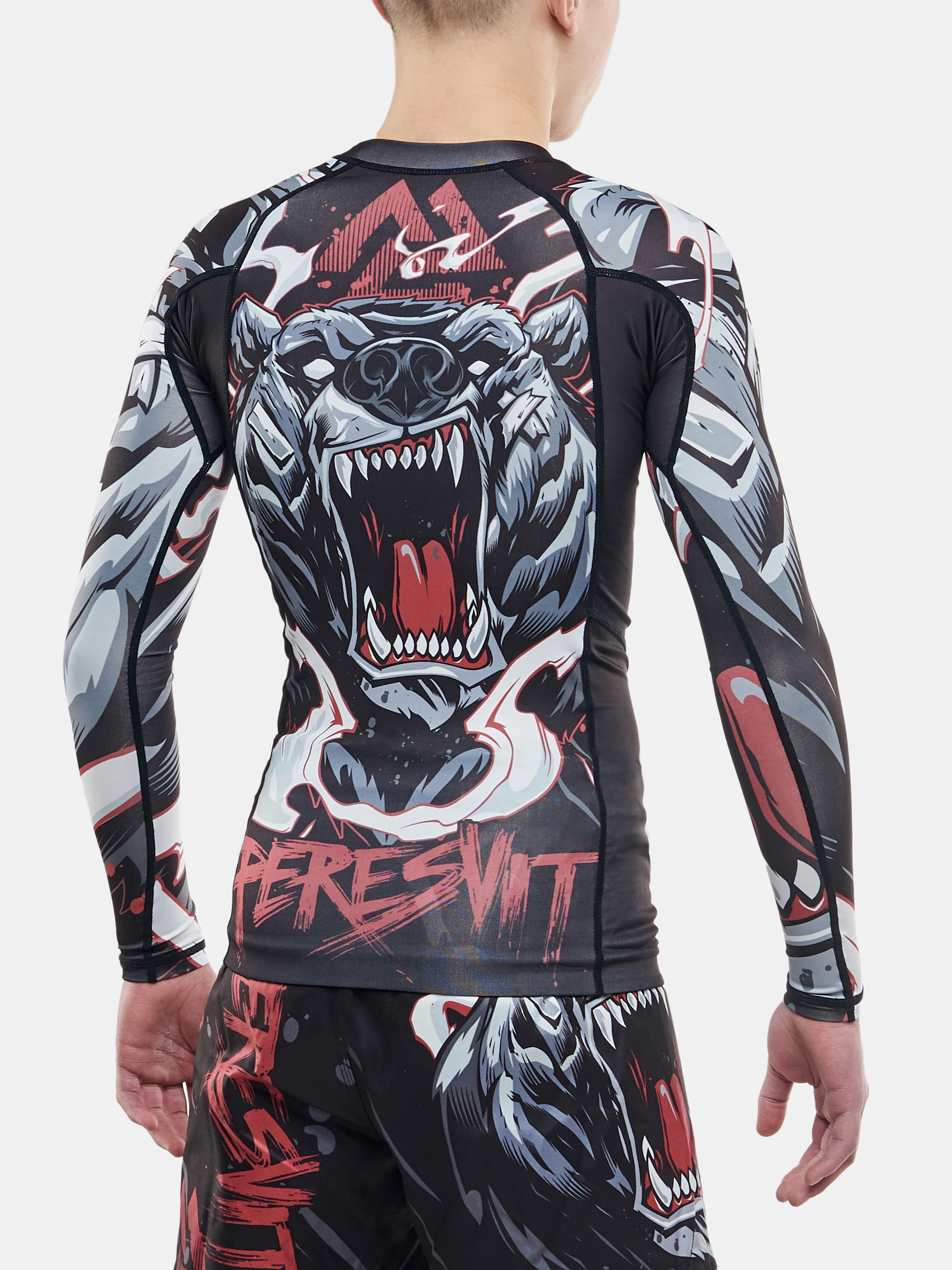 Battle Bear Kids Rashguard Long Sleeve, Photo № 2